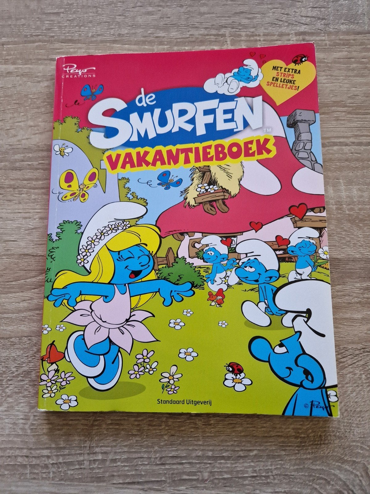 Smurfen Vakantieboek Stripboek, Verzamelen, Smurfen, Verzenden, Gebruikt, Verschillende Smurfen, Stripboek