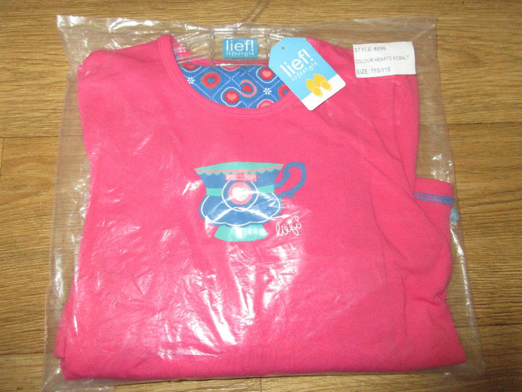 Lief! Lifestyle pyjama maat 110/116 * Nieuw *., Nacht- of Onderkleding, Meisje, Nieuw, Ophalen of Verzenden