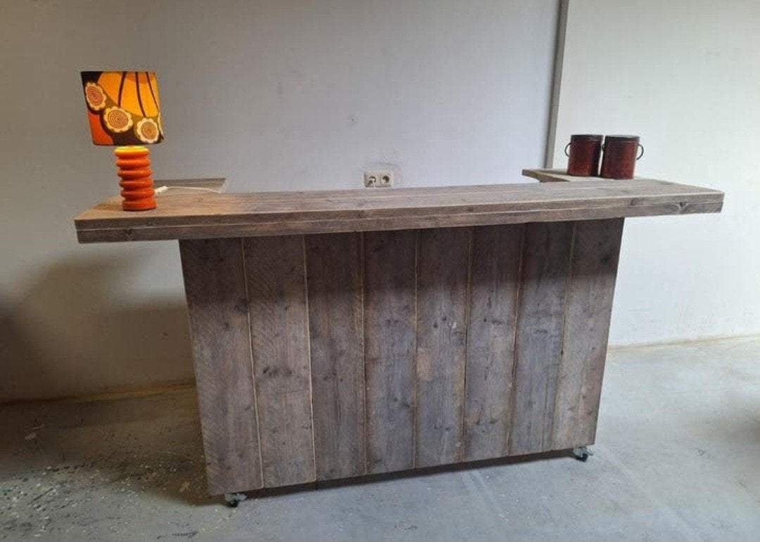 AANBIEDING orrel cocktail bar mancave steigerhout douglas, Ophalen of Verzenden