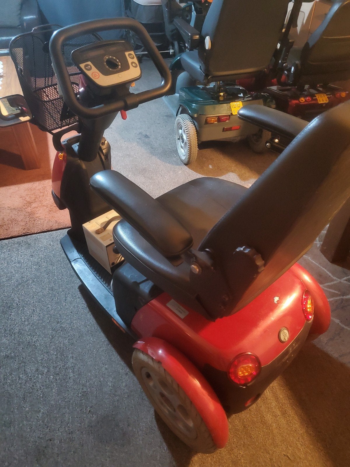 tk scootmobiel trophy rijdt prima, Diversen, Rolstoelen, Ophalen, Gebruikt, Elektrische rolstoel