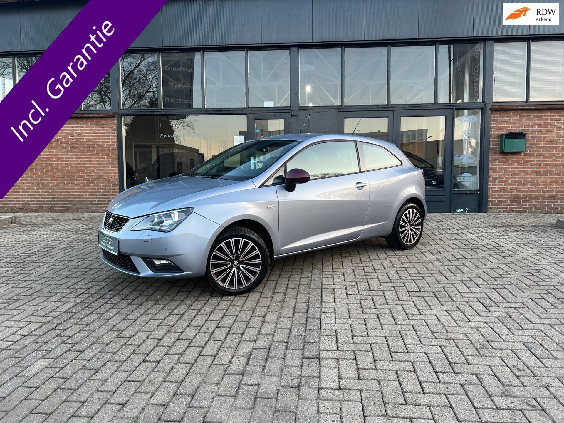 SEAT Ibiza SC 1.2 TSI Sport, Navi, Seat Sound, PDC, Cuise co, Auto's, Seat, Voorwielaandrijving, Gebruikt, Zwart, 4 cilinders