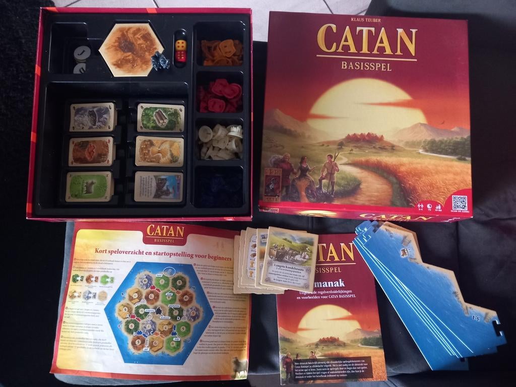 Catan Basisspel - Compleet en in goede staat, Gebruikt, KOSMOS Verlag, Pfizerstraße 5-7, 70184 Stuttgart, Duitsland, Info@kosmos.de