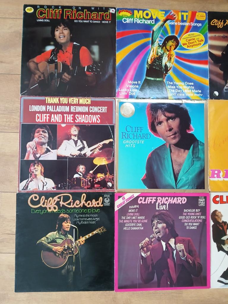 Leuke verzameling van Cliff Richard elpees., Ophalen of Verzenden, Gebruikt, 12 inch