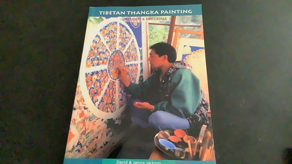 David Jackson, Janice Jackson - Tibetan Thangka Painting, Achtergrond en Informatie, Ophalen of Verzenden, Zo goed als nieuw, David Jackson, Janice Jackson
