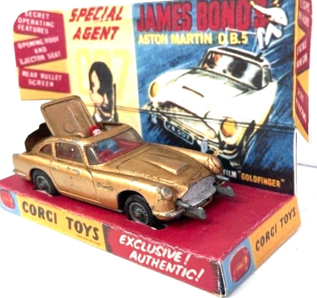 Corgi Toys James Bond Aston Martin DB5 Goldfinger, Antiek en Kunst, Antiek | Speelgoed, Ophalen of Verzenden