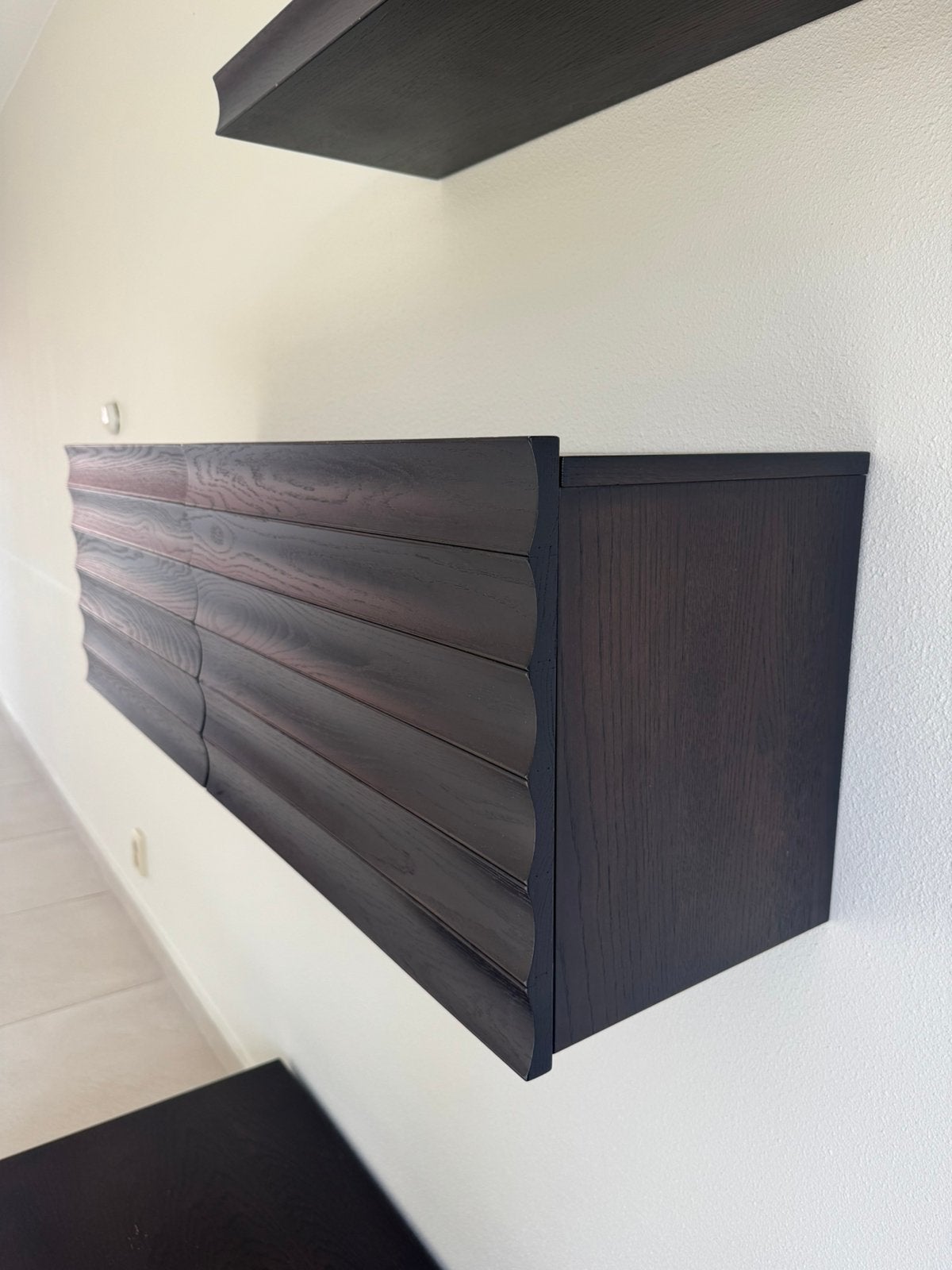 Tv meubel mokka bruin, Ophalen, Minder dan 100 cm, Zo goed als nieuw, Minder dan 100 cm