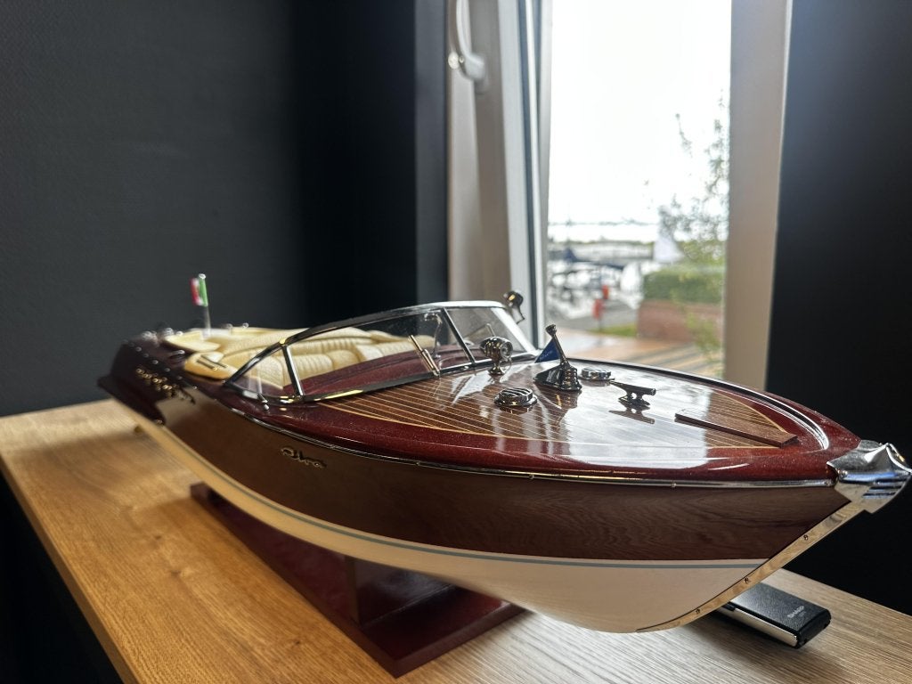 Riva Aquarama schaalmodel 66 en 87 cm Cadeautip! modelboten, Niet ingevuld, Nieuw, Niet ingevuld, Overige merken