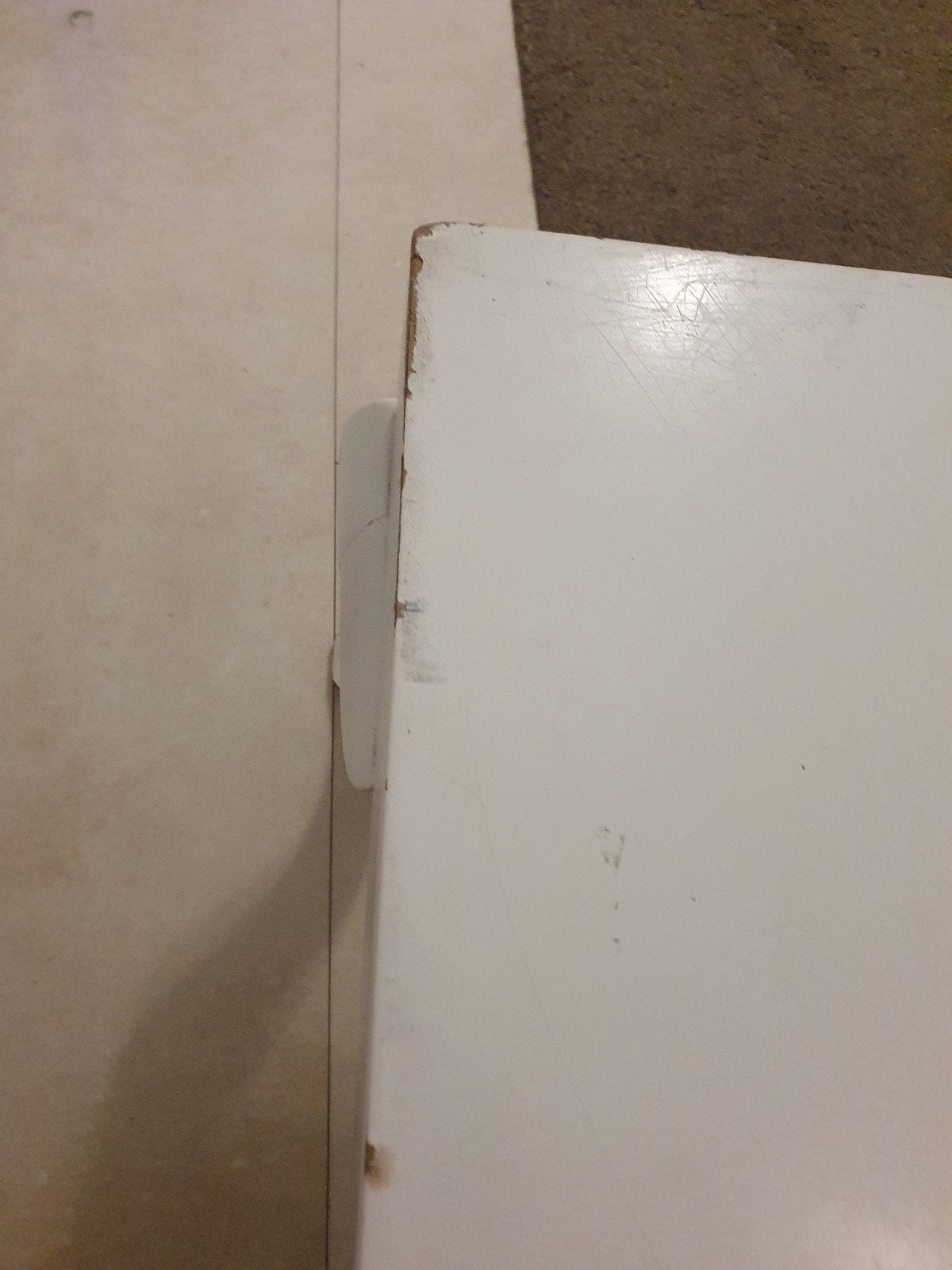 Barok tafeltje tafel  Wit, sierlijke poten, Ophalen, Gebruikt, Barok, 100 tot 150 cm