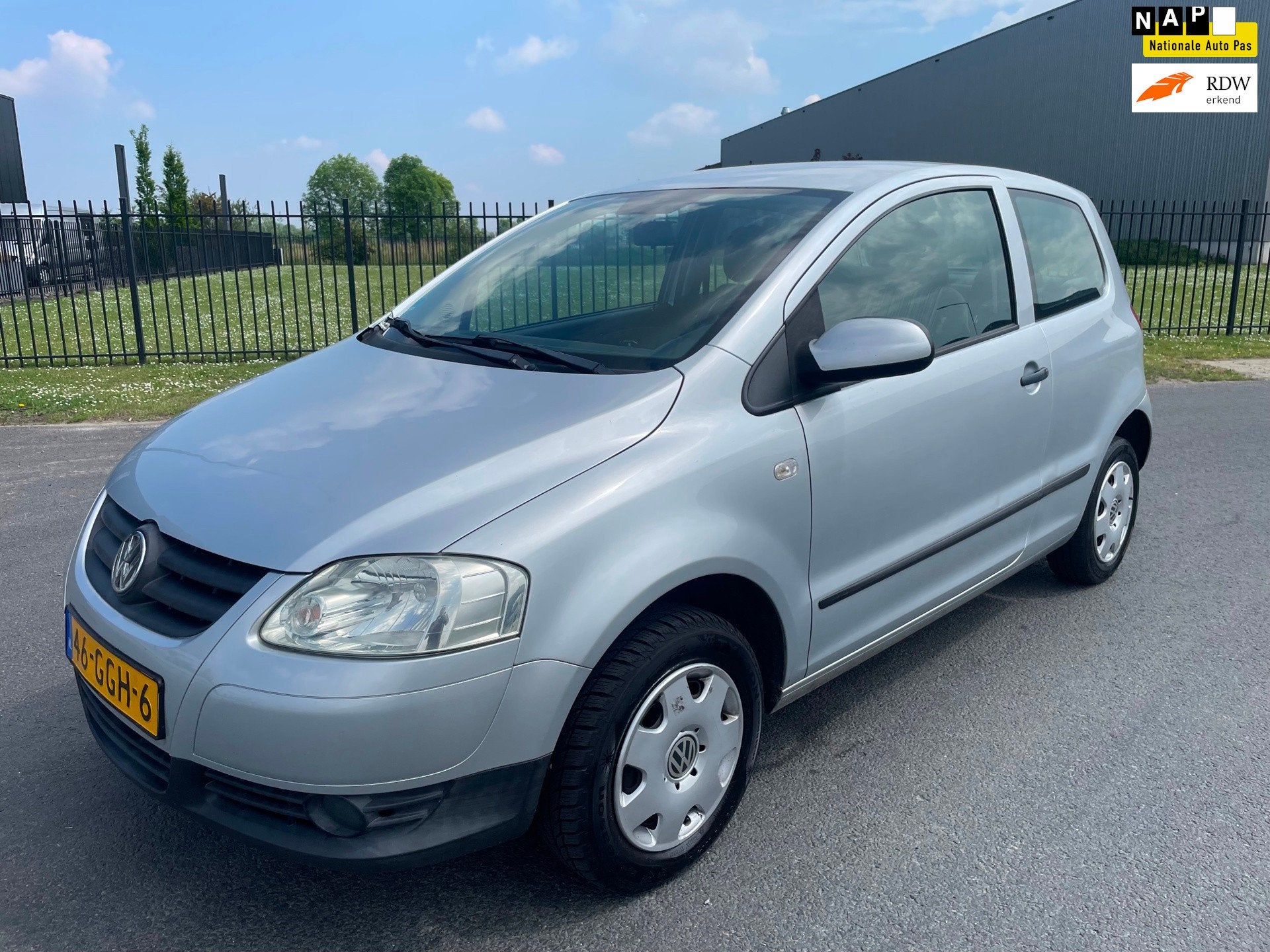 Volkswagen Fox 1.2 Trendline|Airco|Apk 5/2027|Bj 2008|NAP!, Voorwielaandrijving, 969 kg, 4 stoelen, 1198 cc