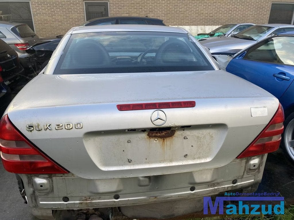 MERCEDES SLK R170 zilver 744 achterklep 1996-2004, Gebruikt, Mercedes-Benz AG, Deur, Mercedes-Benz