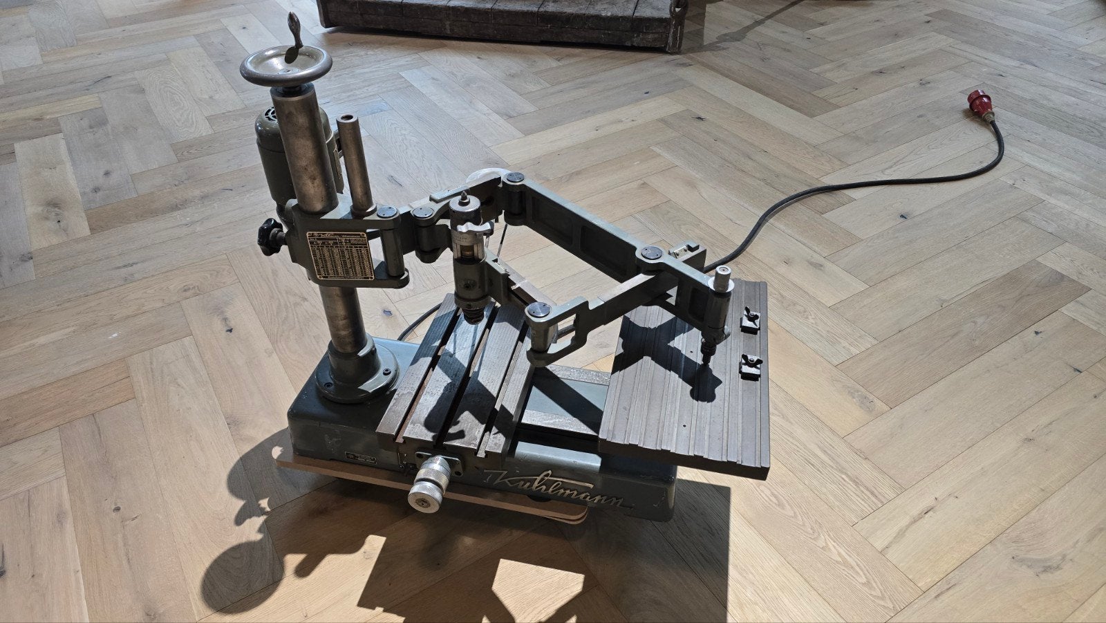 Kuhlmann pantograaf tafelmodel GM0 voor precisiewerk, Doe-het-zelf en Verbouw, Ophalen, Gebruikt, Elektrisch, Overige soorten