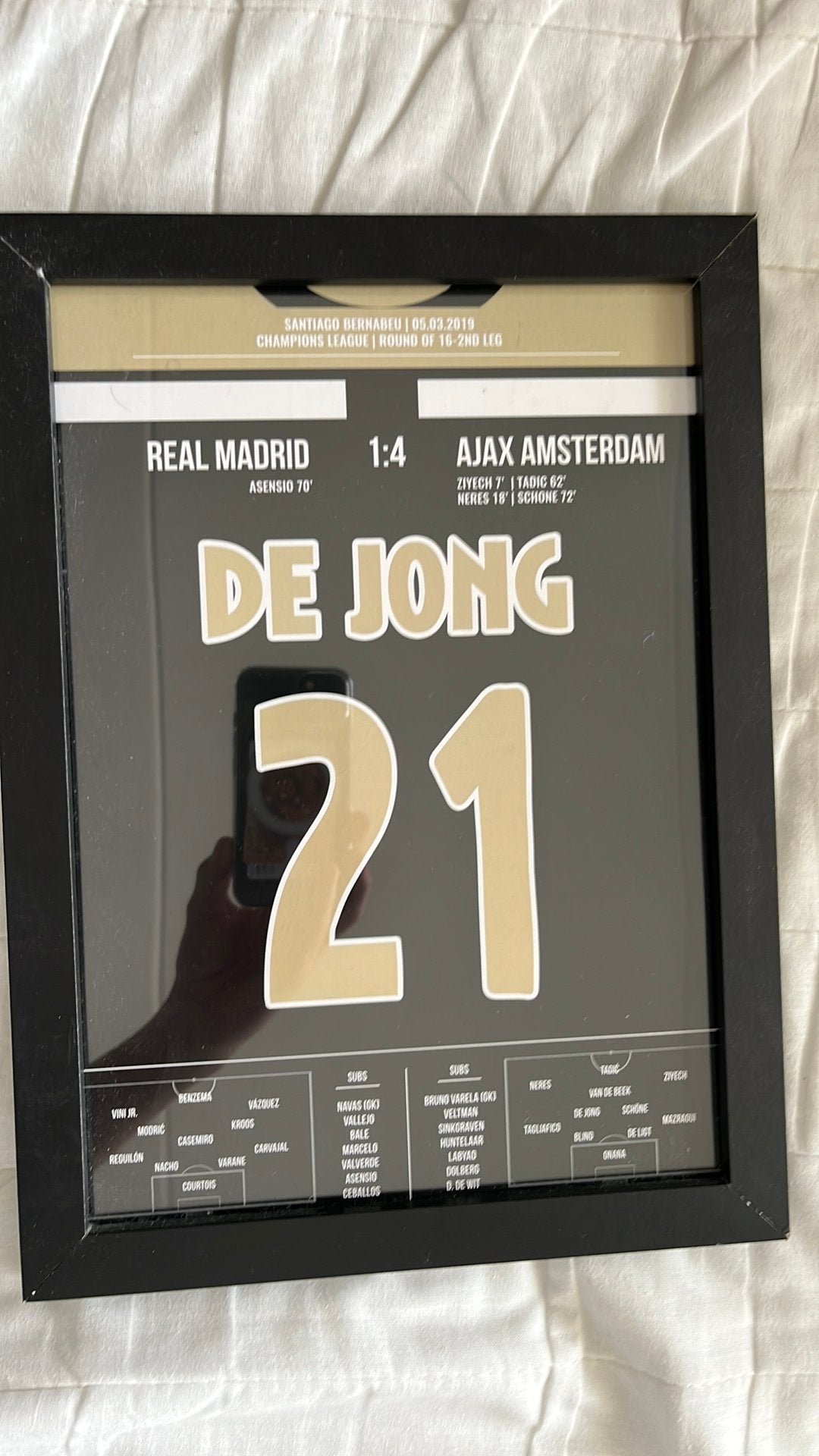 Ajax plaat, Ophalen of Verzenden, Nieuw