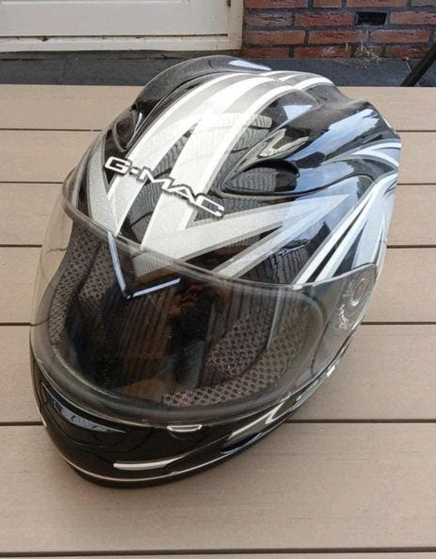 Brommerhelm G-Mac, Fietsen en Brommers, Brommerhelmen, Ophalen of Verzenden, Zo goed als nieuw, Small, G-Mac