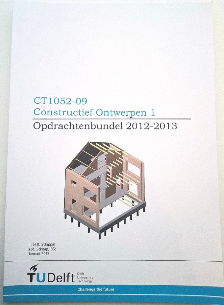 Pakket TU Delft Civiele Techniek Dictaten (12-delig) - CiTG, Ophalen of Verzenden, Technische Universiteit Delft, Beta, WO
