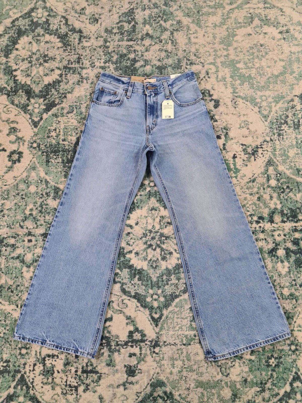 Levi’s Low Loose Boot W26 L29 Lichtblauw Nieuw Tulsi2629, Blauw, Nieuw, Ophalen of Verzenden, W27 (confectie 34) of kleiner