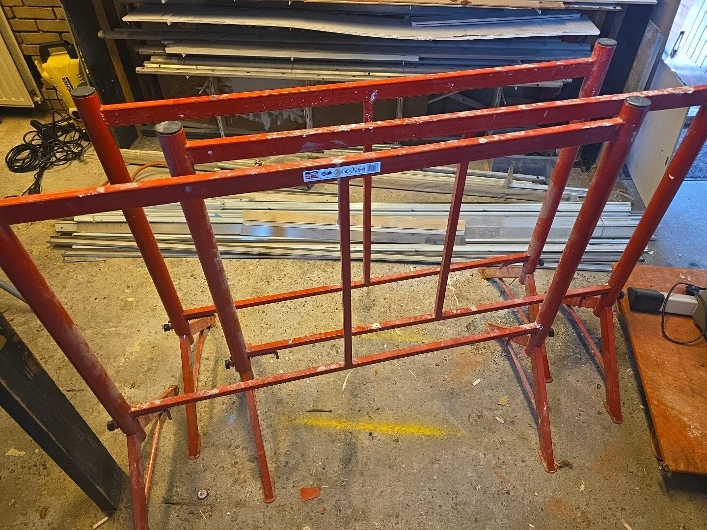 3 metalen bouwschragen / metselschragen, Ophalen, Gebruikt, Overige typen, Minder dan 2 meter