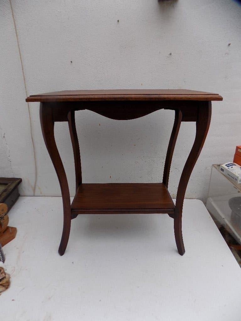 Tafel bijzet sidetable art nouveau jugendstil nieuwe kunst, Ophalen, Gebruikt, Hout
