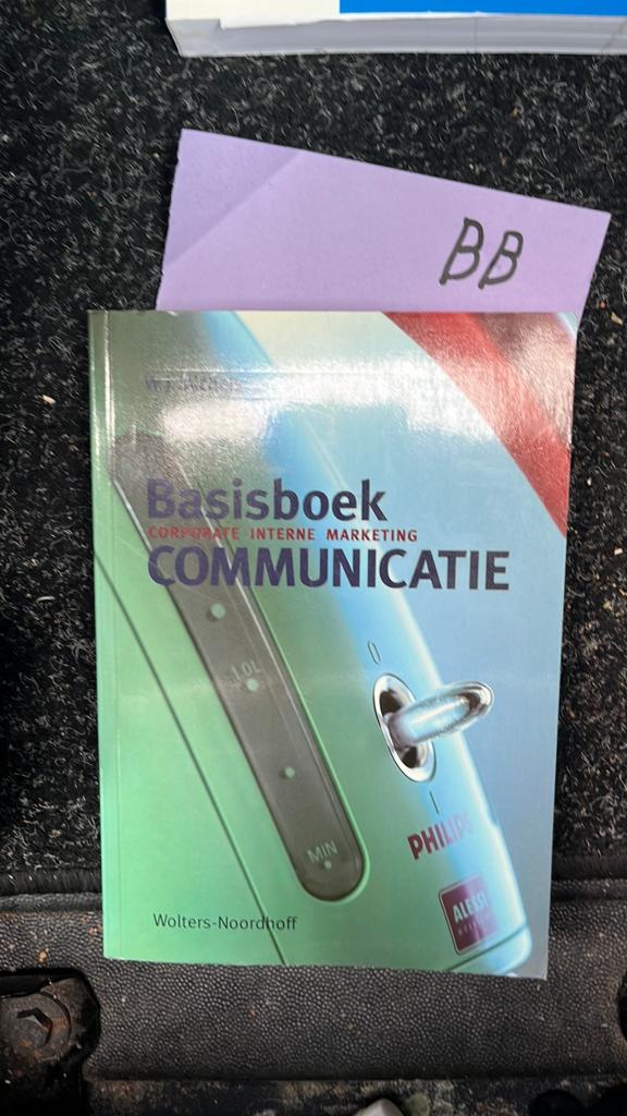 Basisboek Corporate Interne Marketing Communicatie, Ophalen of Verzenden, Gamma, Zo goed als nieuw, HBO