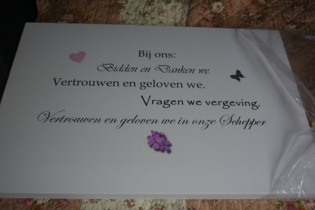 nieuw  tekst bord, Ophalen of Verzenden, Nieuw