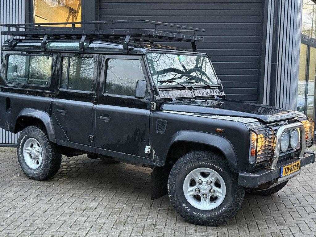 Land Rover Defender 2.5 110 Td5 County, Auto's, Land Rover, Stof, Gebruikt, Alarm, 1955 kg