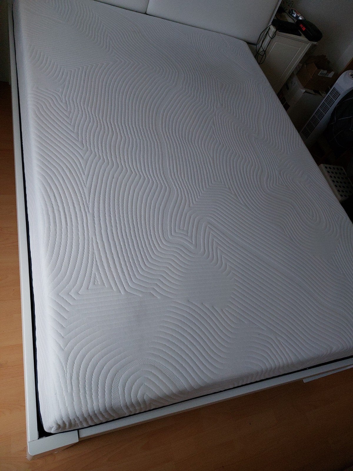 B Bright Silver Coolmax 400 matras 140x200 cm, Ophalen, 90 cm, Eenpersoons, Zo goed als nieuw