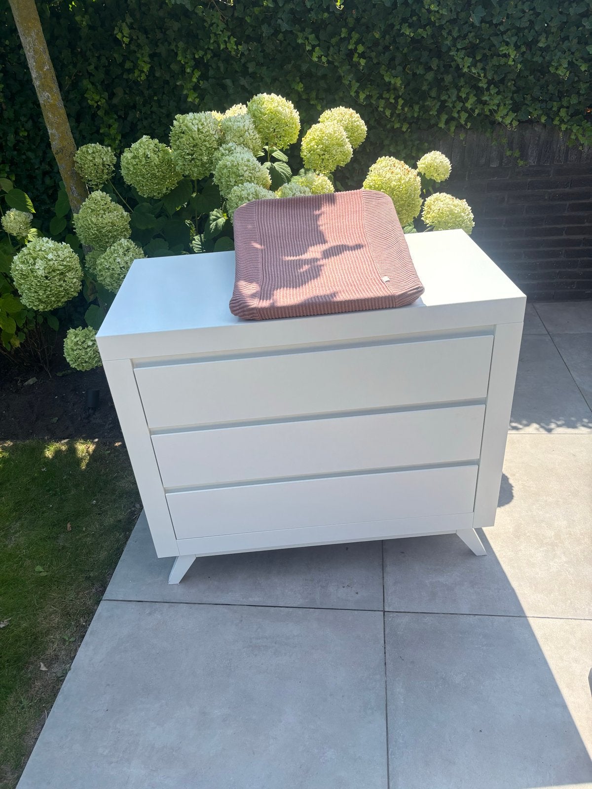 Bopita Commode - Wit met 3 lades, Ophalen, Gebruikt, 50 tot 70 cm, 75 tot 100 cm