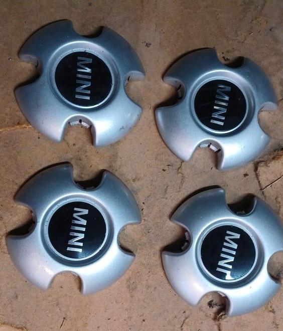 Mini Naafdoppen Set 4x100 voor stalen velgen, Auto diversen, Wieldoppen, Gebruikt, Ophalen of Verzenden
