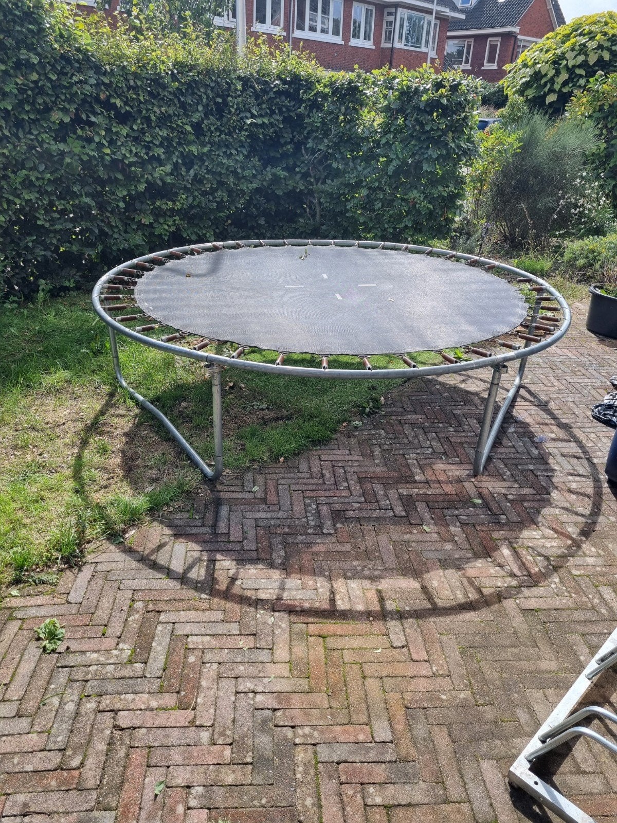 Gebruikte trampoline voor buiten, Kinderen en Baby's, Speelgoed | Buiten | Trampolines, Ophalen of Verzenden