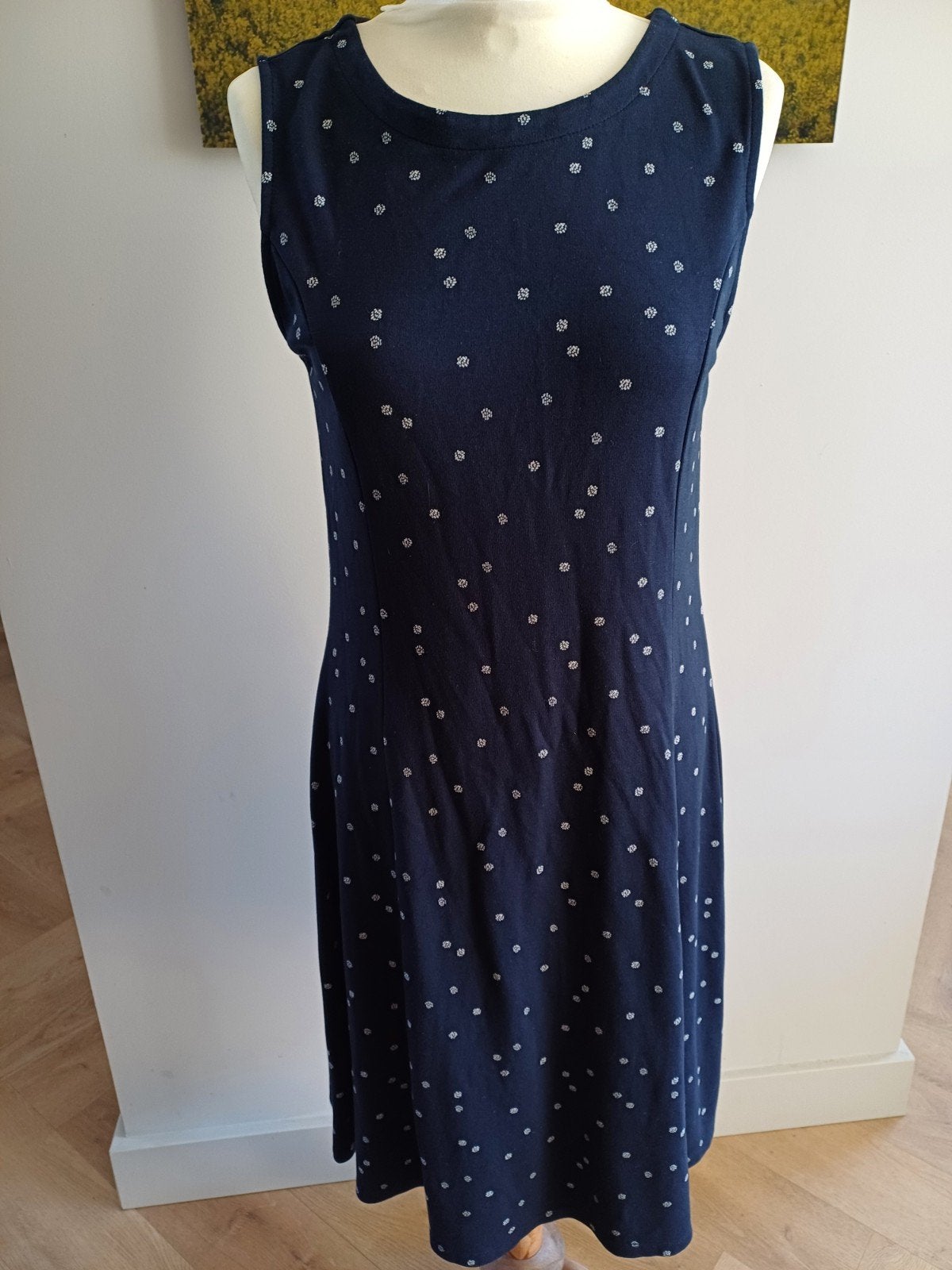 Opus - Donkerblauwe jurk maat 40, Kleding | Dames, Jurken, Maat 38/40 (M), Blauw, Ophalen of Verzenden, Zo goed als nieuw