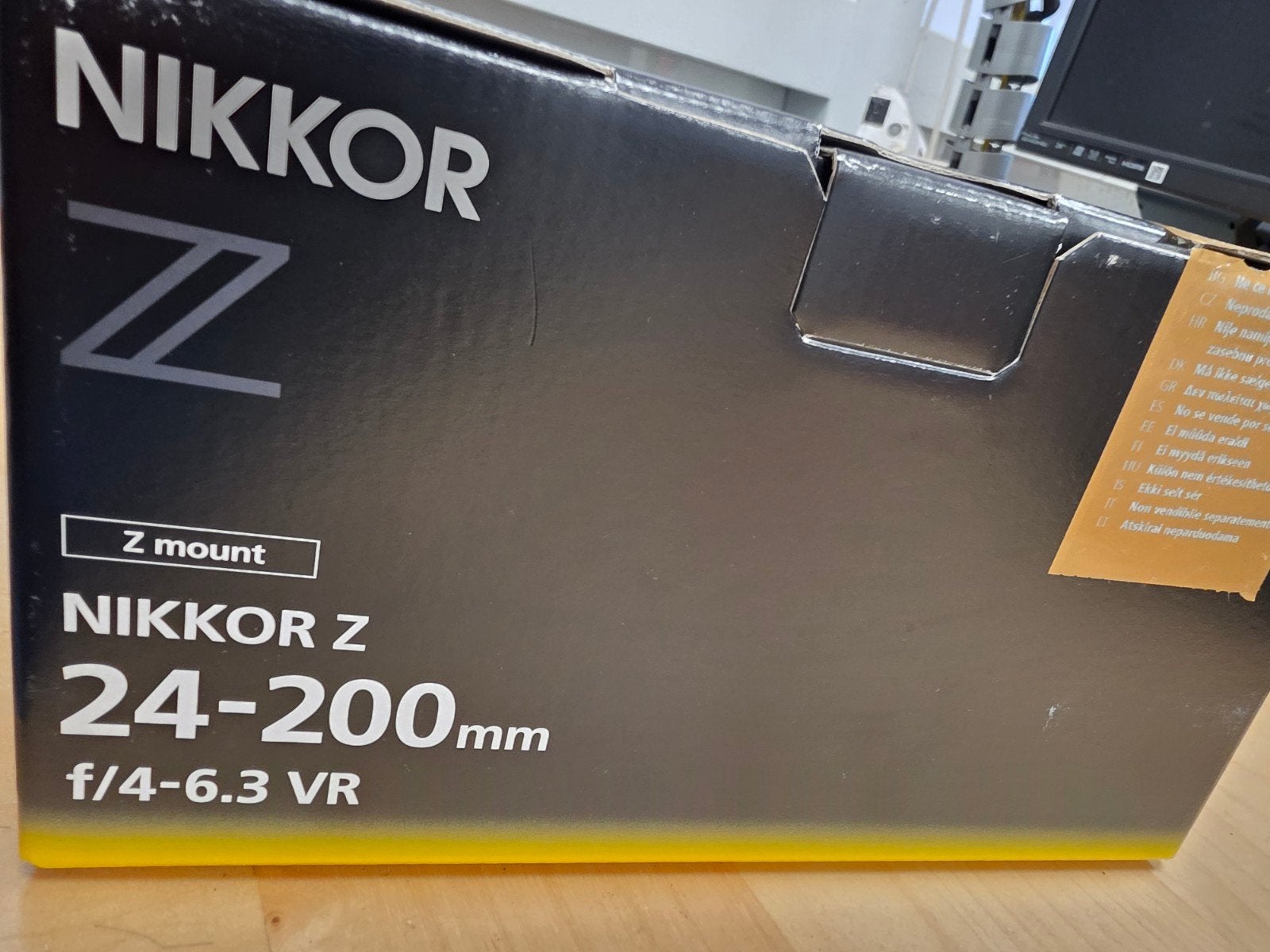 Nikon Nikkor Z 24-200mm f/4-6.3 VR lens (splinternieuw), Audio, Tv en Foto, Fotografie | Lenzen en Objectieven, Autofocus, Nikon Z-mount