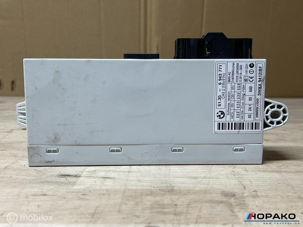 CAS module BMW 1/3 serie e9x e8x | 61356943771, Auto-onderdelen, Elektronica en Kabels, Gebruikt, Einsteinlaan 5 rijswijk, Bmw