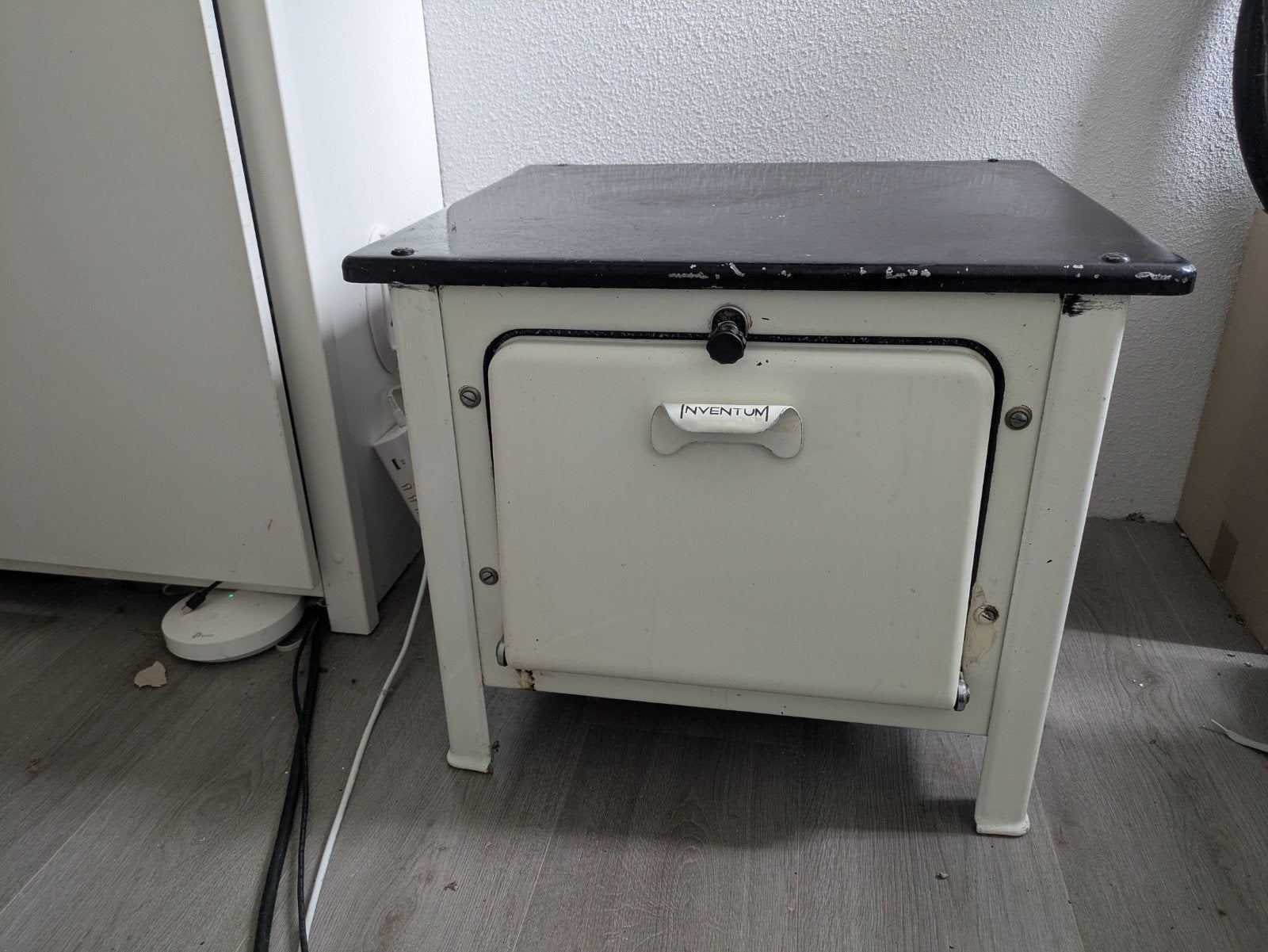 Oud Inventum gas oventje, Ophalen