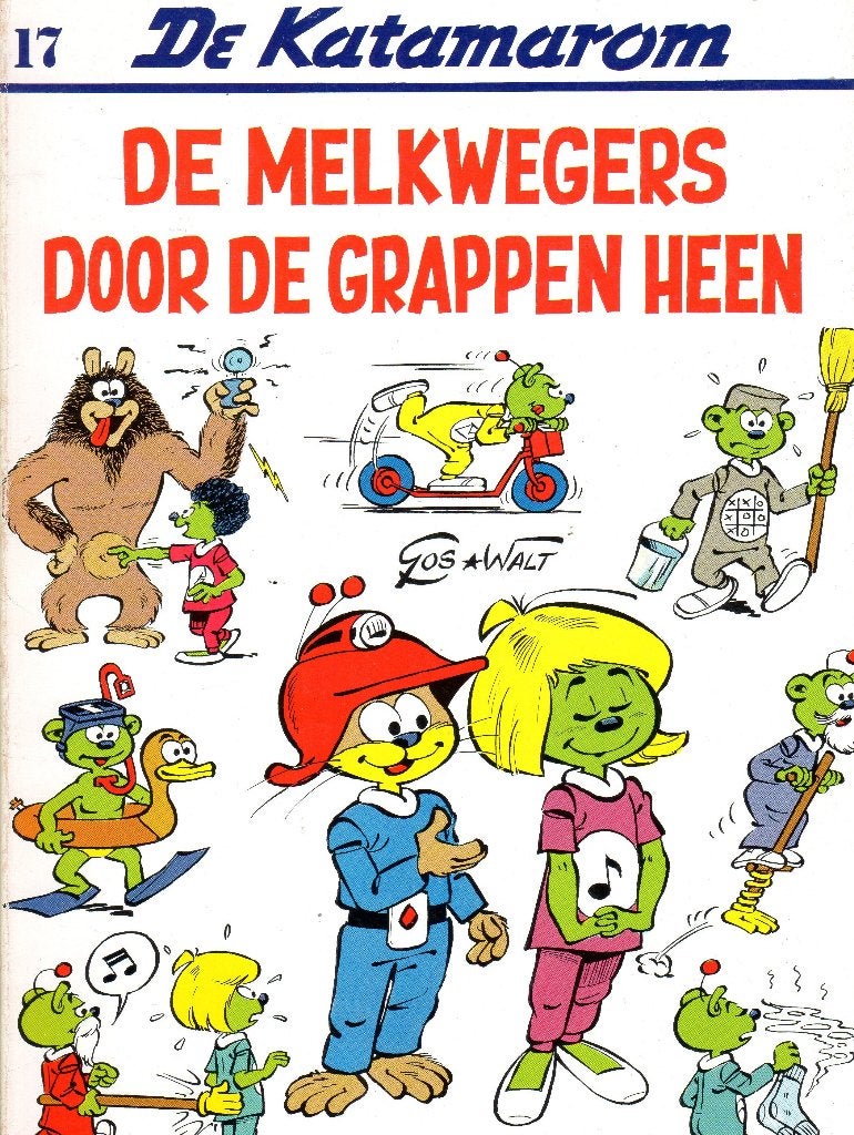 de Katamarom 17 NR0956, Boeken, Gelezen, Verzenden, Eén stripboek, Gos & Walt