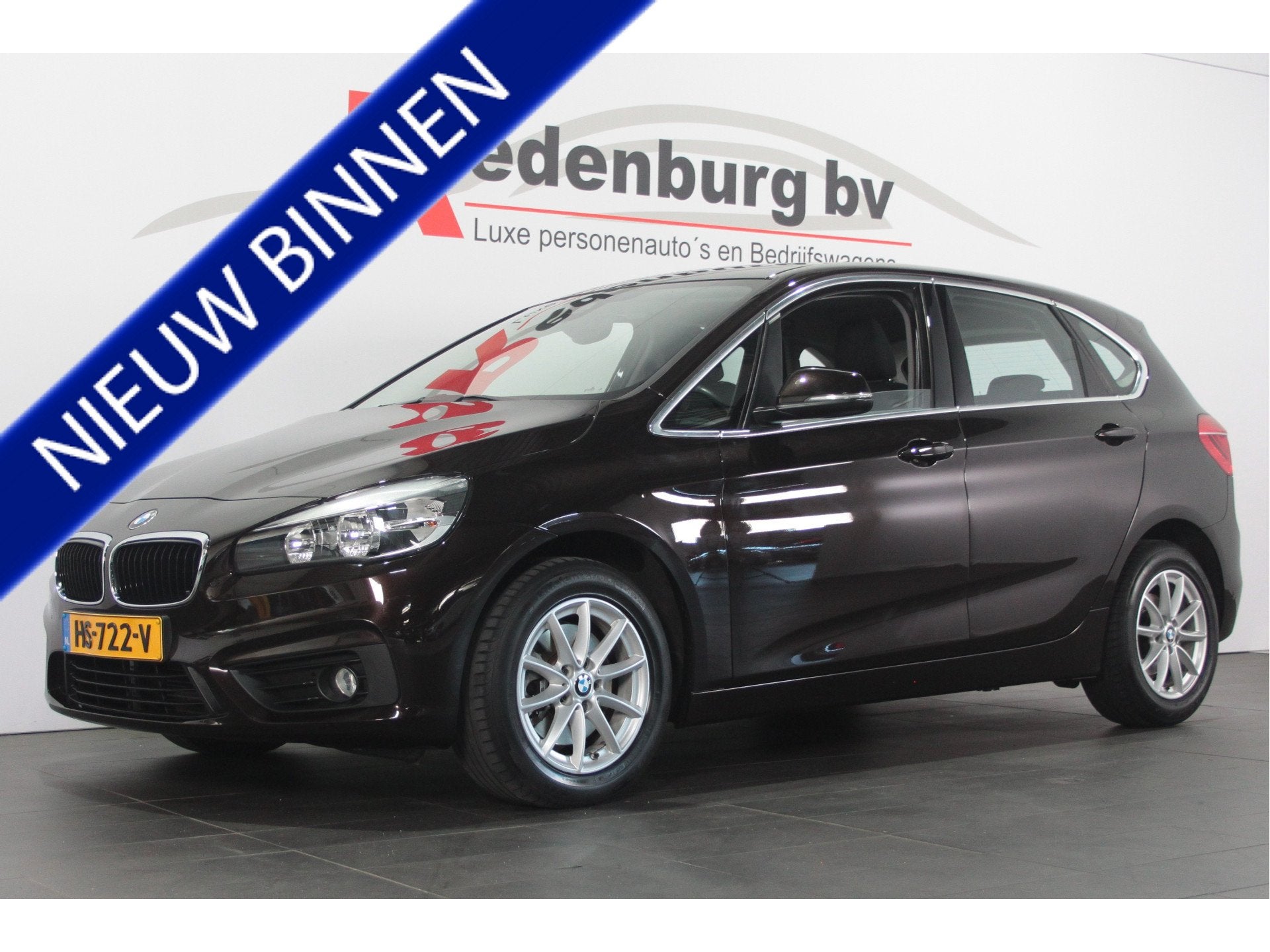 BMW 2 Serie Active Tourer 218i Essential - Navi / Bluetooth, Auto's, Voorwielaandrijving, 136 pk, Gebruikt, Bruin