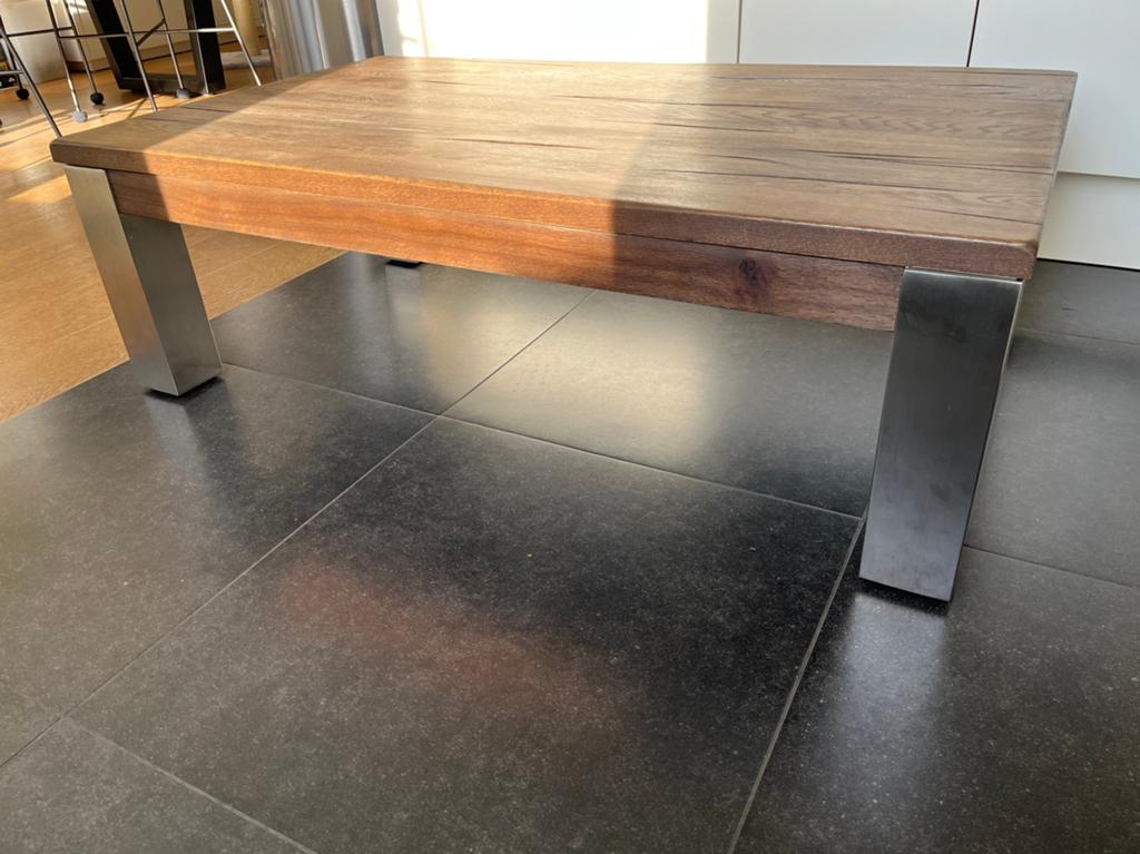Salontafel Xooon (70x120x38 cm), Huis en Inrichting, Tafels | Salontafels, Ophalen, 50 tot 100 cm, Zo goed als nieuw, Minder dan 50 cm