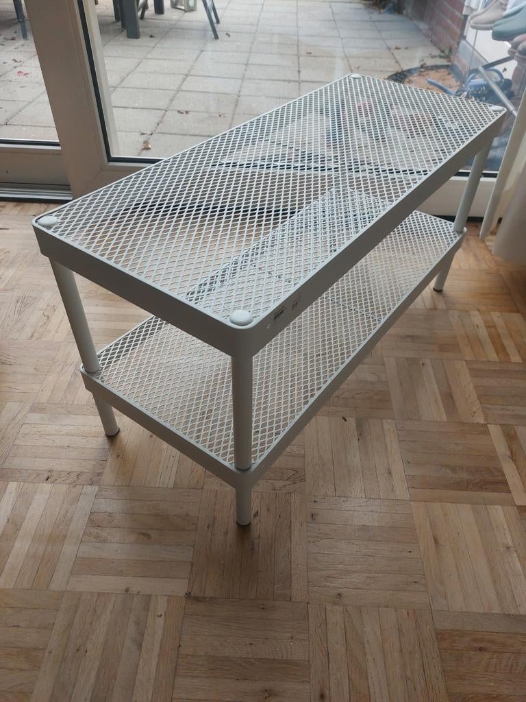 Ikea schoenenrek Mackapär wit, Huis en Inrichting, Ophalen, Zo goed als nieuw