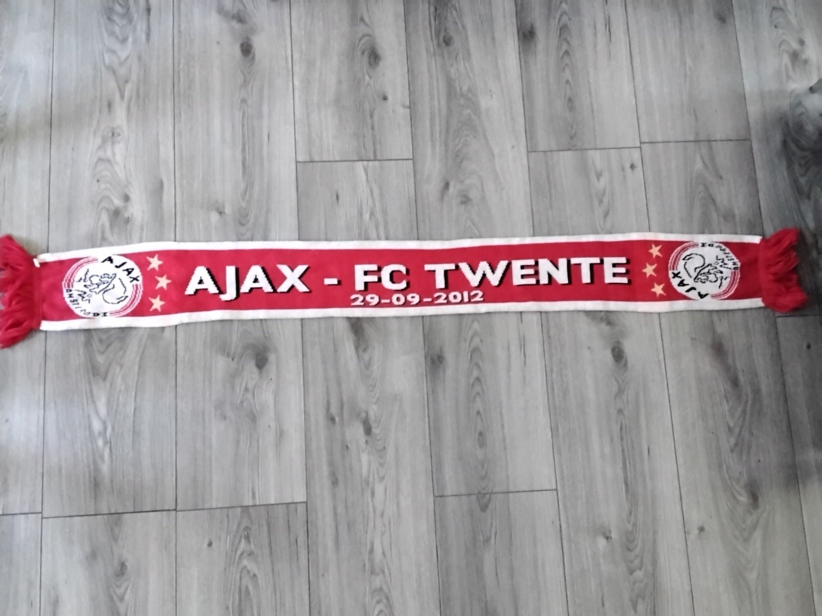 wedstrijdsjaal ajax - fc twente, Verzamelen, Sportartikelen en Voetbal, Ophalen of Verzenden
