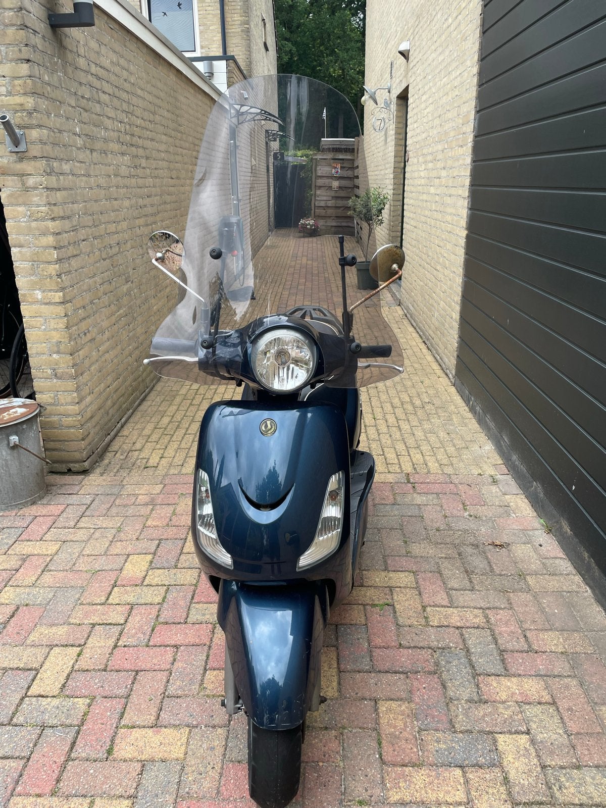 Sym Fiddle II Snor Scooter - 2013 gebruikt met wat werk, Ophalen, Gebruikt, Benzine, SYM