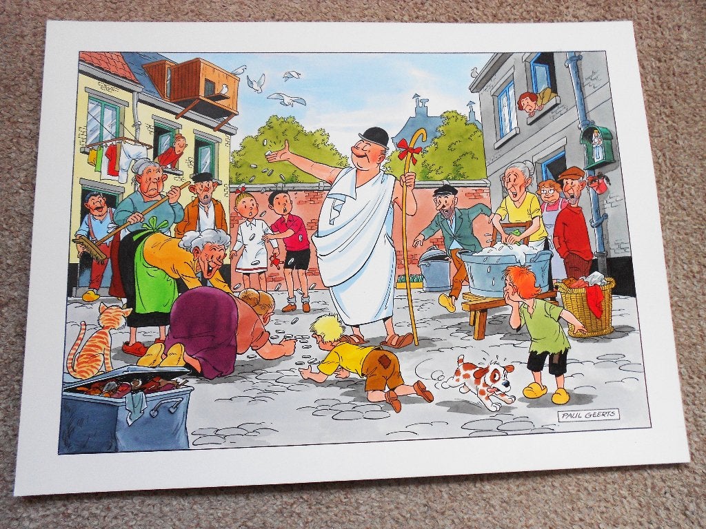 Suske en Wiske - De Wilde Weldoener -orig ecoline tek Geerts, Boeken, Stripboeken, Eén stripboek, Ophalen of Verzenden, Nieuw