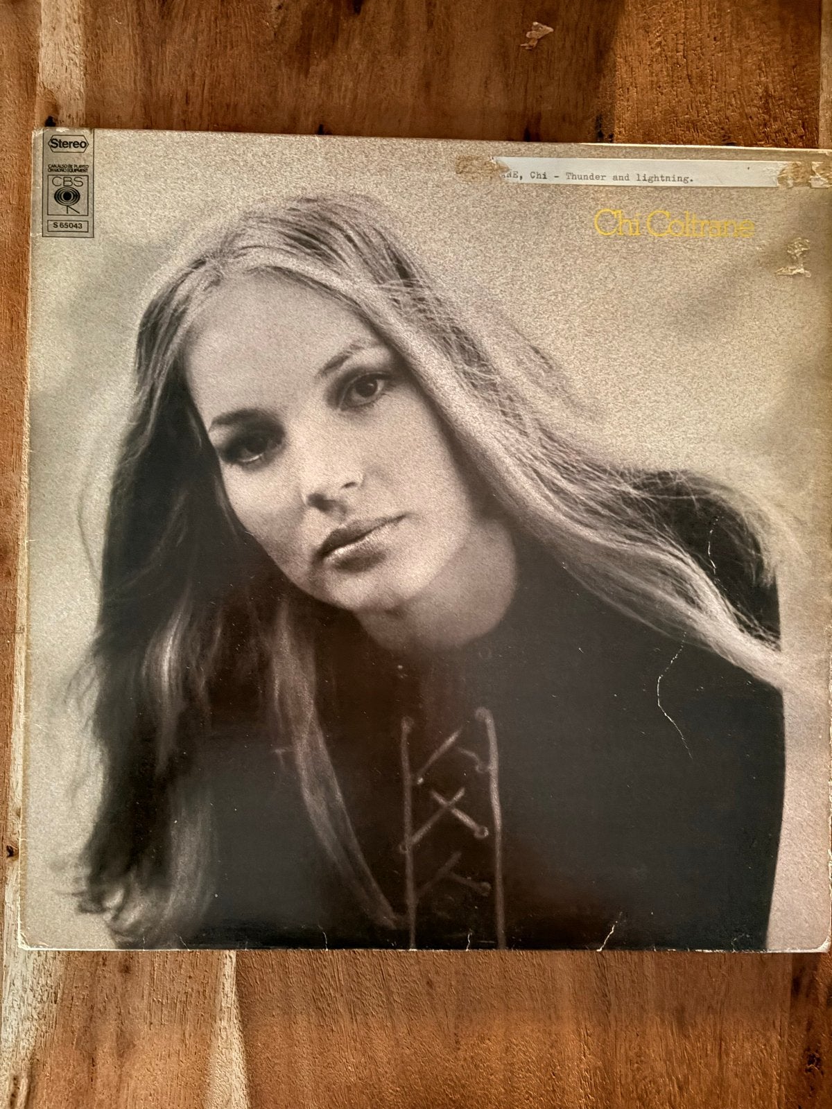 Chi Coltrane LP - Thunder and Lightning, LP, Gebruikt, Pop, Ophalen of Verzenden