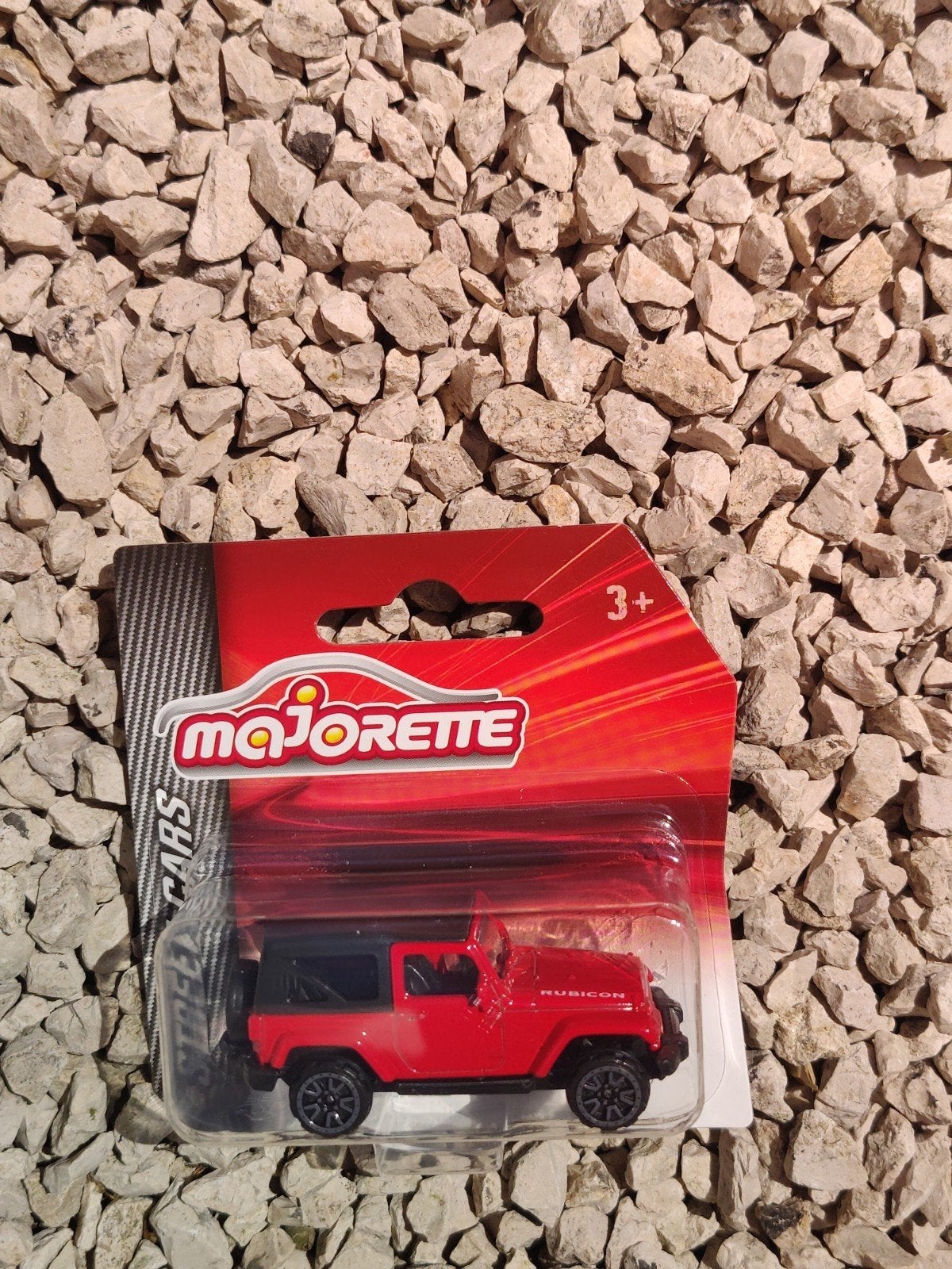 Majorette JEEP Wrangler Rubicon ROOD, Hobby en Vrije tijd, Ophalen of Verzenden