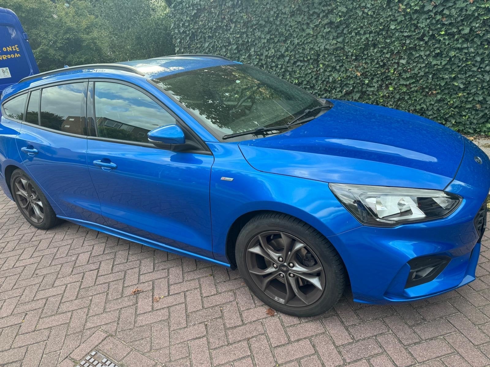 Ford Focus 1.5 Ecoblue 120pk 2019 Blauw, Dealer onderhouden, Stof, 4 cilinders, Blauw