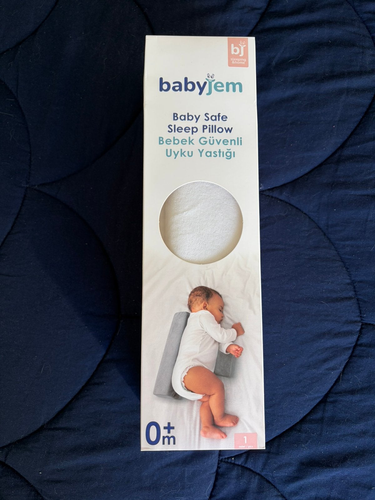 Babyjem zijslaapkussen wit NIEUW IN VERPAKKING, Ophalen, Nieuw