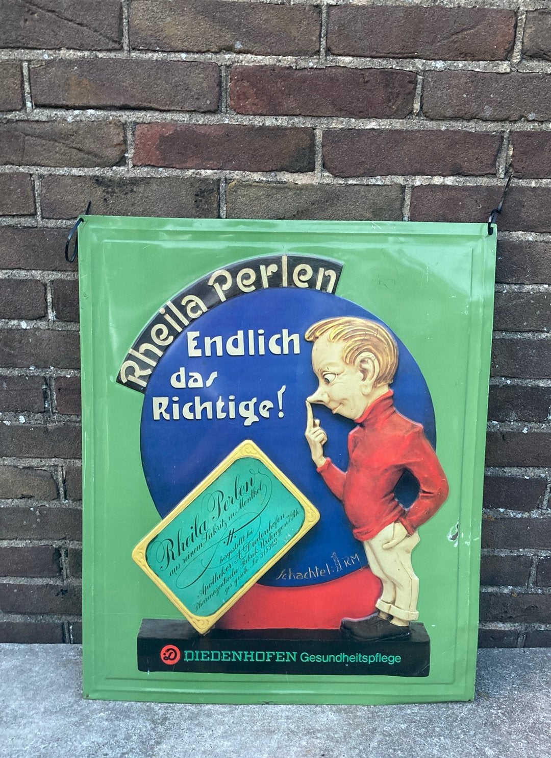 Reclame plaat blik, Verzamelen, Merken en Reclamevoorwerpen, Ophalen of Verzenden, Zo goed als nieuw, Reclamebord