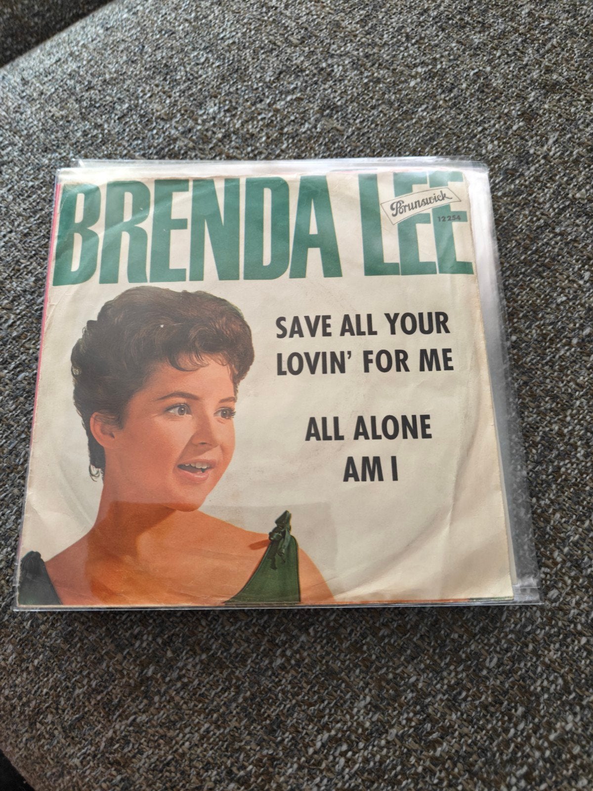 Brenda Lee -All Alone am i, Ophalen of Verzenden, Gebruikt, Pop