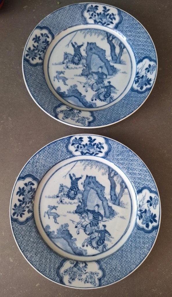 2 antieke Ming Petrus Regout borden, Antiek en Kunst, Antiek | Wandborden en Tegels, Ophalen of Verzenden