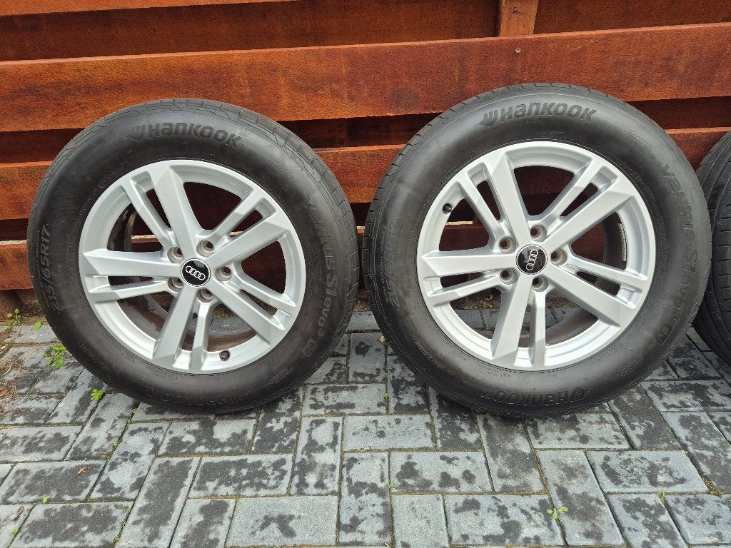 Orginele audi Velgen, Ophalen, 215 mm, Velg(en), 17 inch