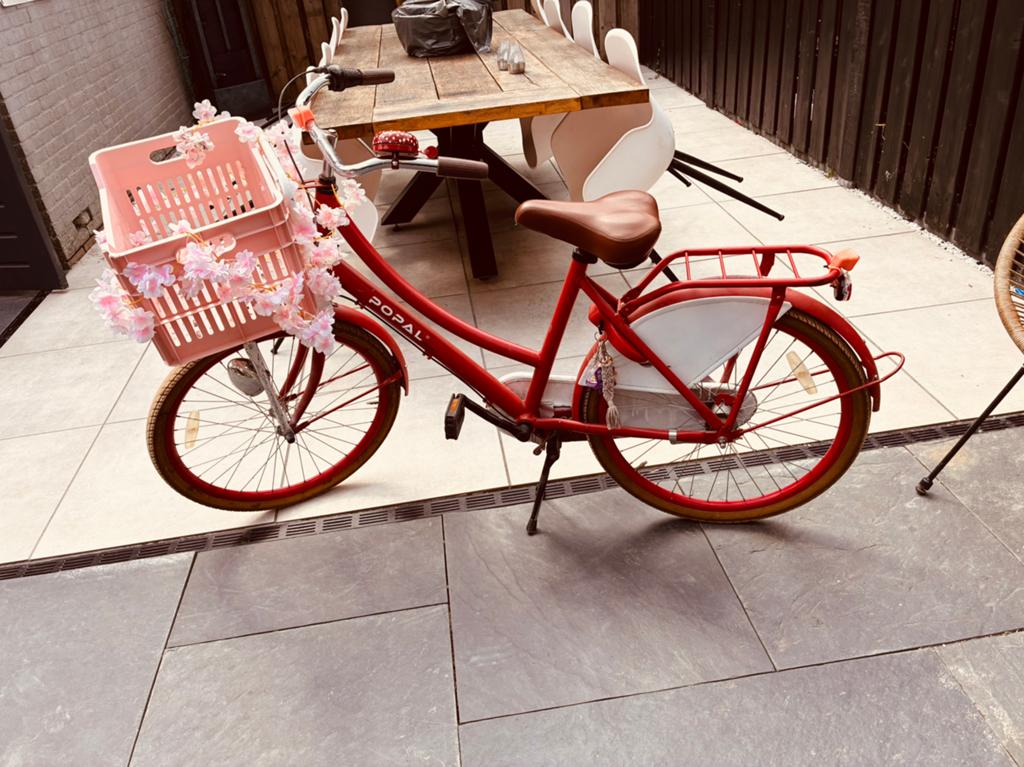 Leuke fiets Popal 24 inch, Fietsen en Brommers, Fietsen | Dames | Damesfietsen, Gebruikt, Versnellingen, Minder dan 47 cm, Ophalen