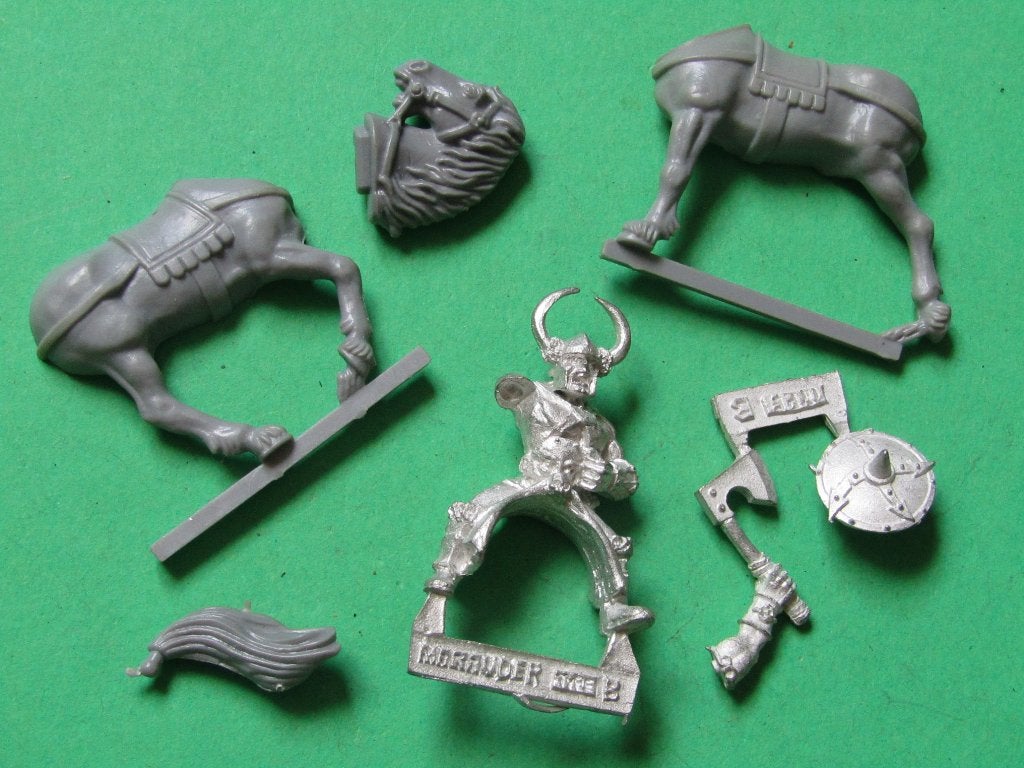 Chaos Marauder Horseman, Verzenden, Zo goed als nieuw, Warhammer, Figuurtje(s)