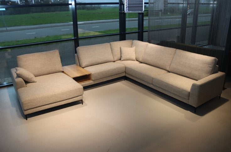 Cartel Living Hoekbank - Zo goed als nieuw, Ophalen, 100 tot 125 cm, Hoekbank, 300 cm of meer